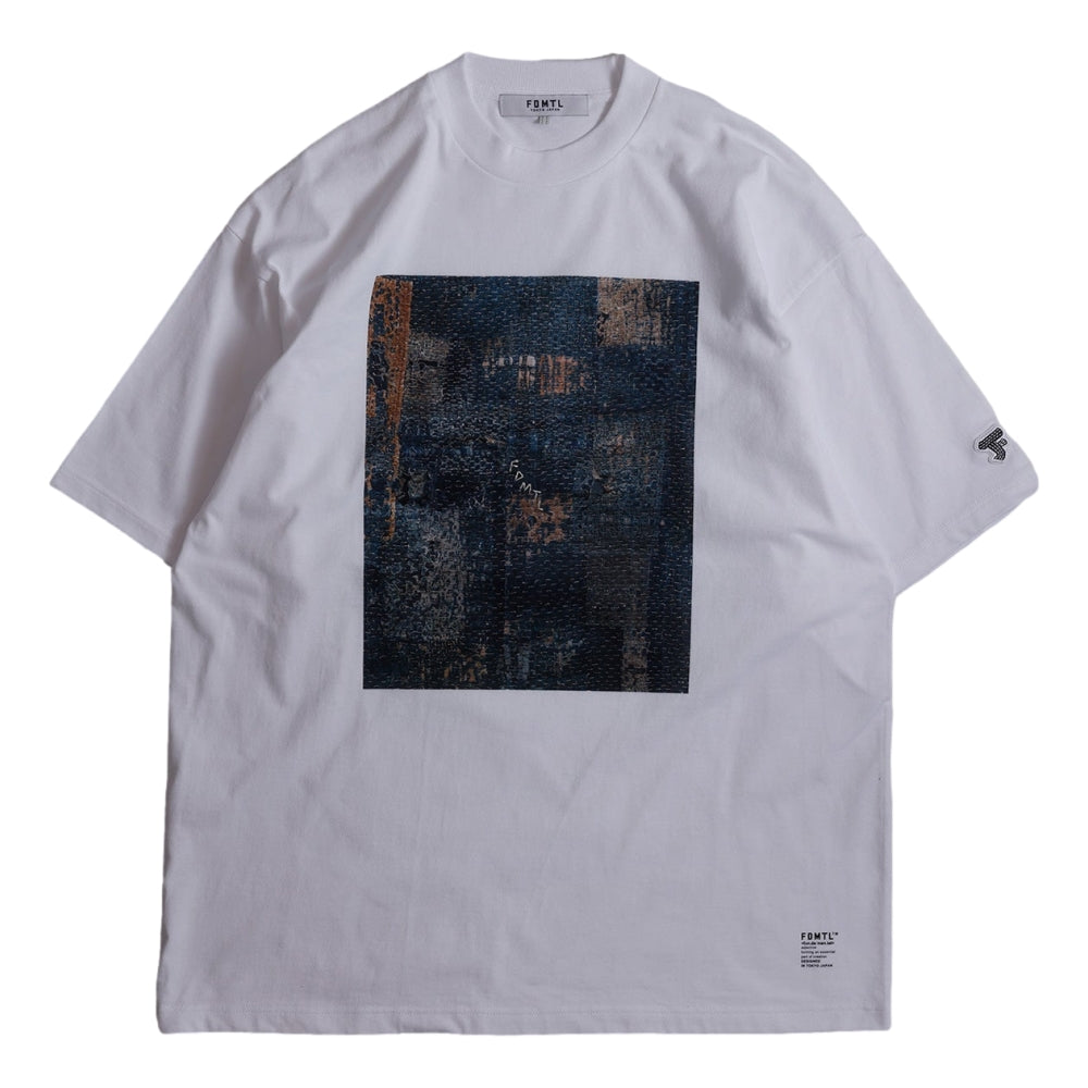 FUNDAMENTAL PRINTED BORO TEE-WHITE