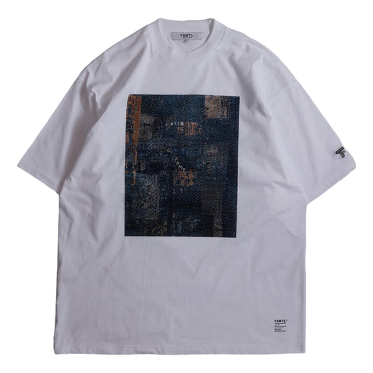 FUNDAMENTAL PRINTED BORO TEE-WHITE