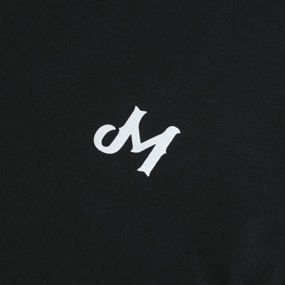 MADNESS PRINT TEE-BLACK