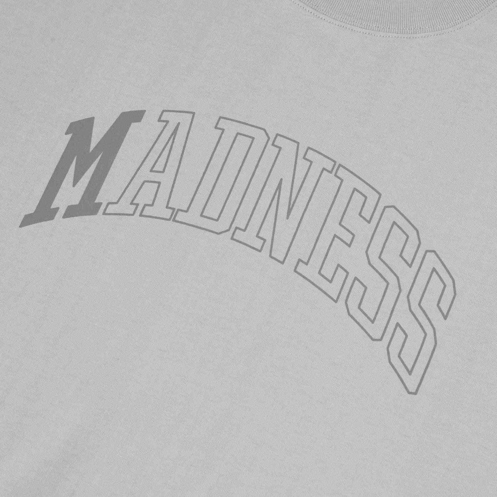 MADNESS PRINT TEE-LIGHT GREY