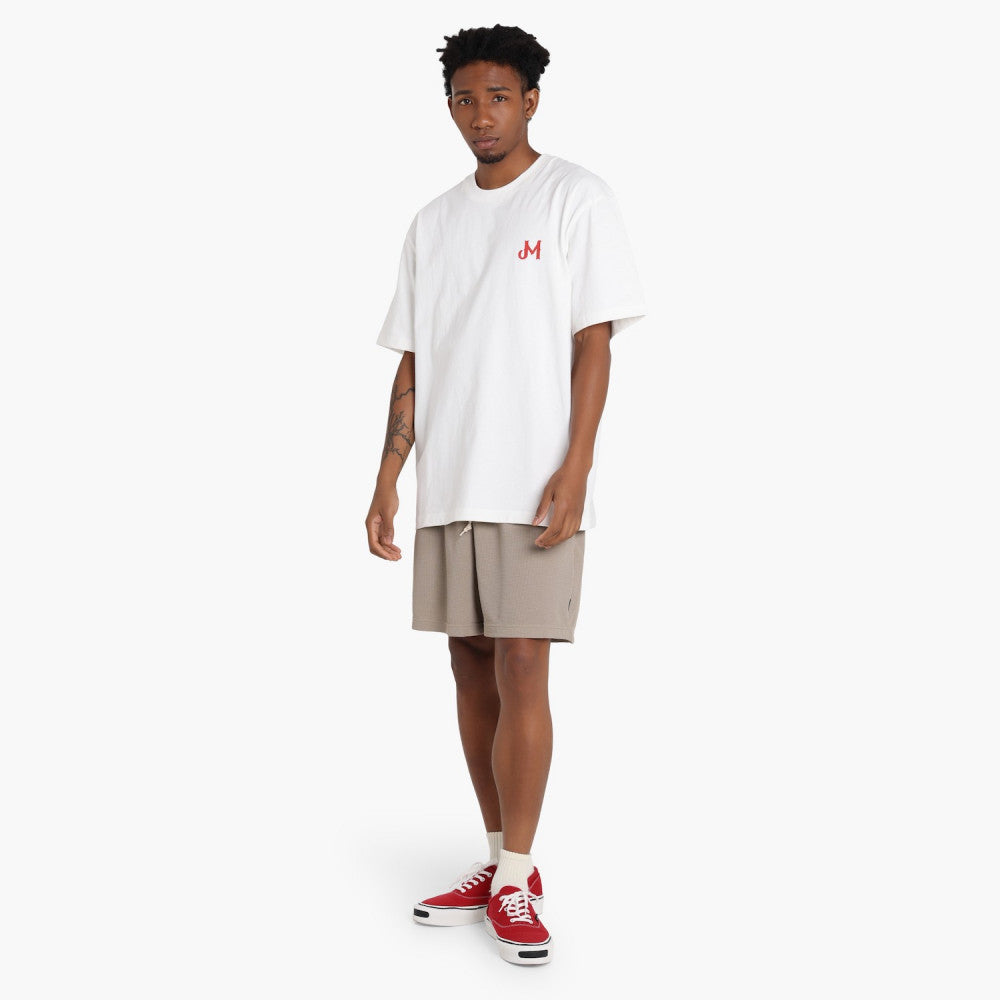 MADNESS PRINT TEE-WHITE