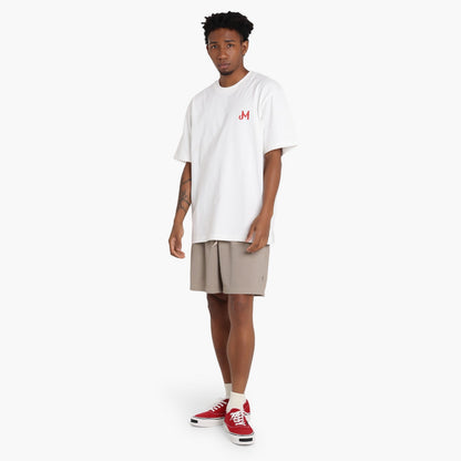 MADNESS PRINT TEE-WHITE