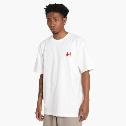 MADNESS PRINT TEE-WHITE