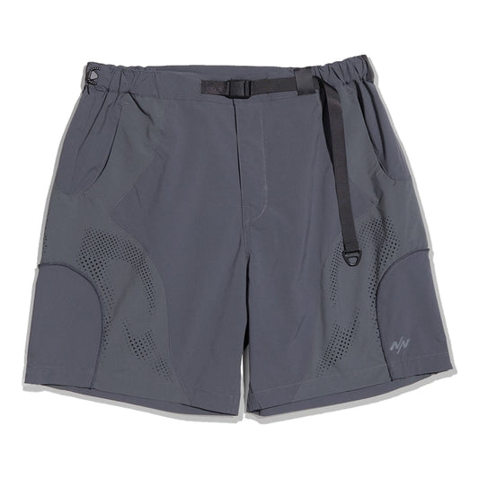NINE POINT NINE PULSAR LASER SHORTS-DARK GREY