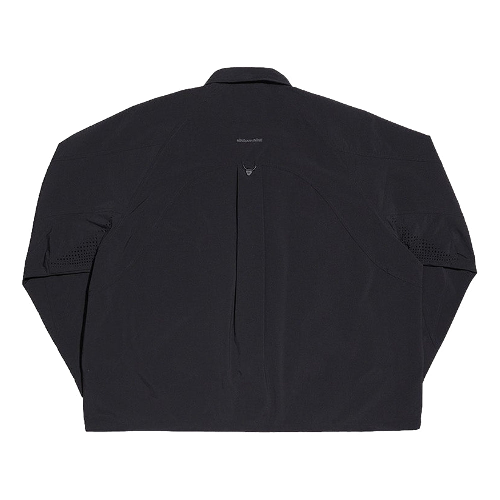 NINE POINT NINE PULSAR LASER L/S SHIRTS-BLACK