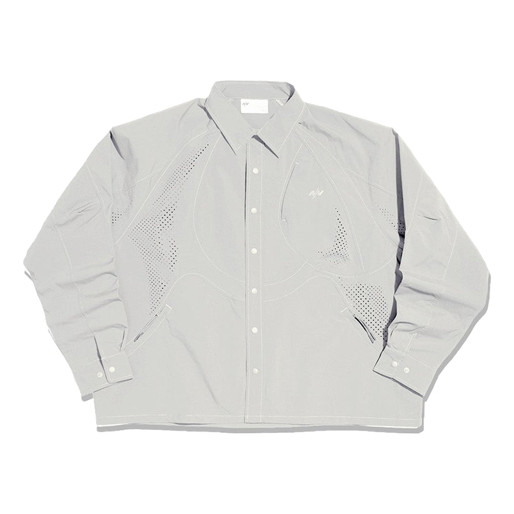 NINE POINT NINE PULSAR LASER L/S SHIRTS-IRON