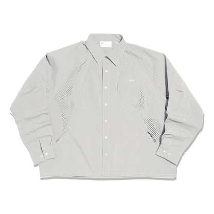NINE POINT NINE PULSAR LASER L/S SHIRTS-IRON