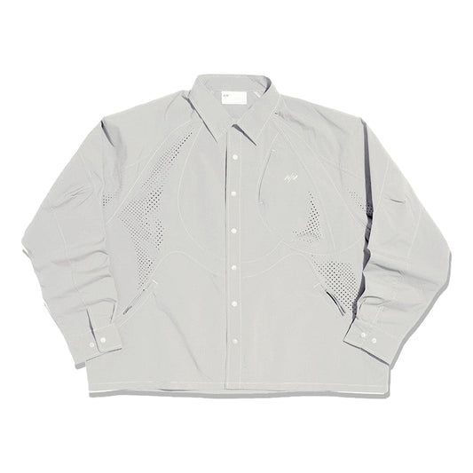 NINE POINT NINE PULSAR LASER L/S SHIRTS-IRON