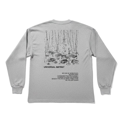 OPEN DIALOGUE RAIN LONG TEE-GREY