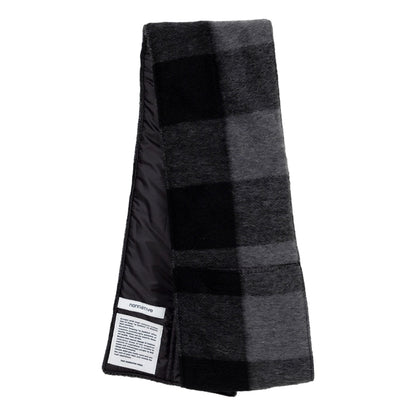 RANCHER MUFFLER COTTON FLANNEL BLOCK CHECK