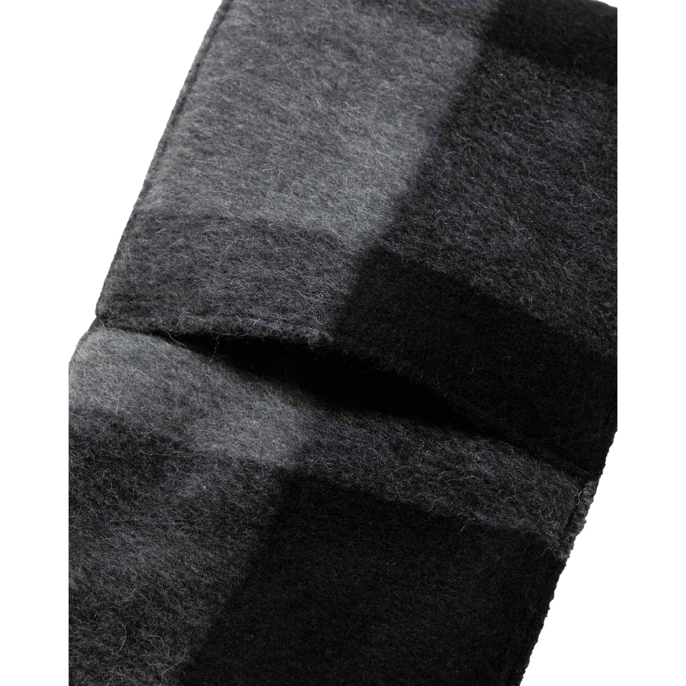 RANCHER MUFFLER COTTON FLANNEL BLOCK CHECK