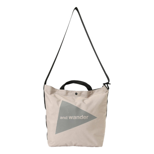 AND WANDER RECYCLE OX TOTE BAG-BEIGE
