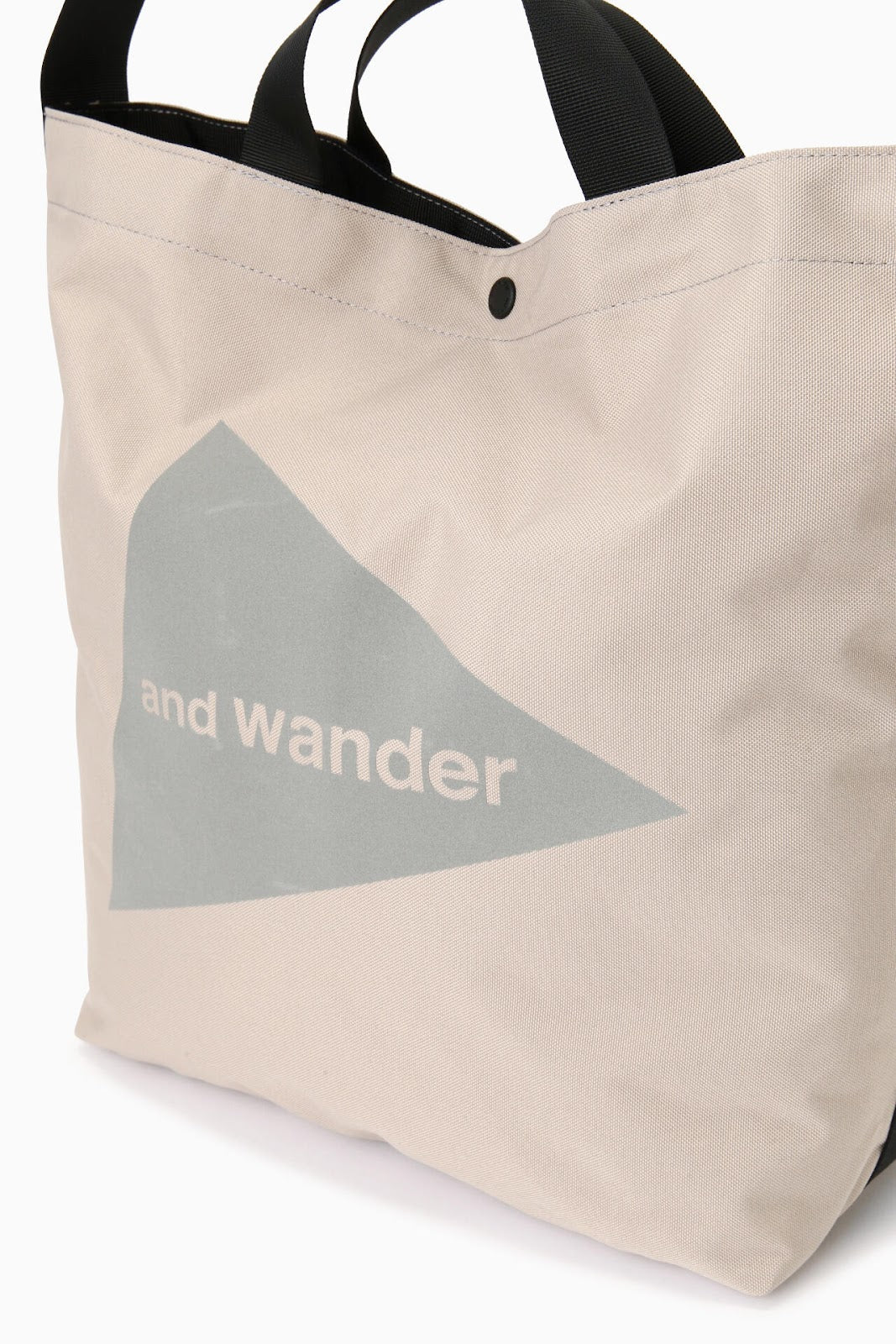 AND WANDER RECYCLE OX TOTE BAG-BEIGE