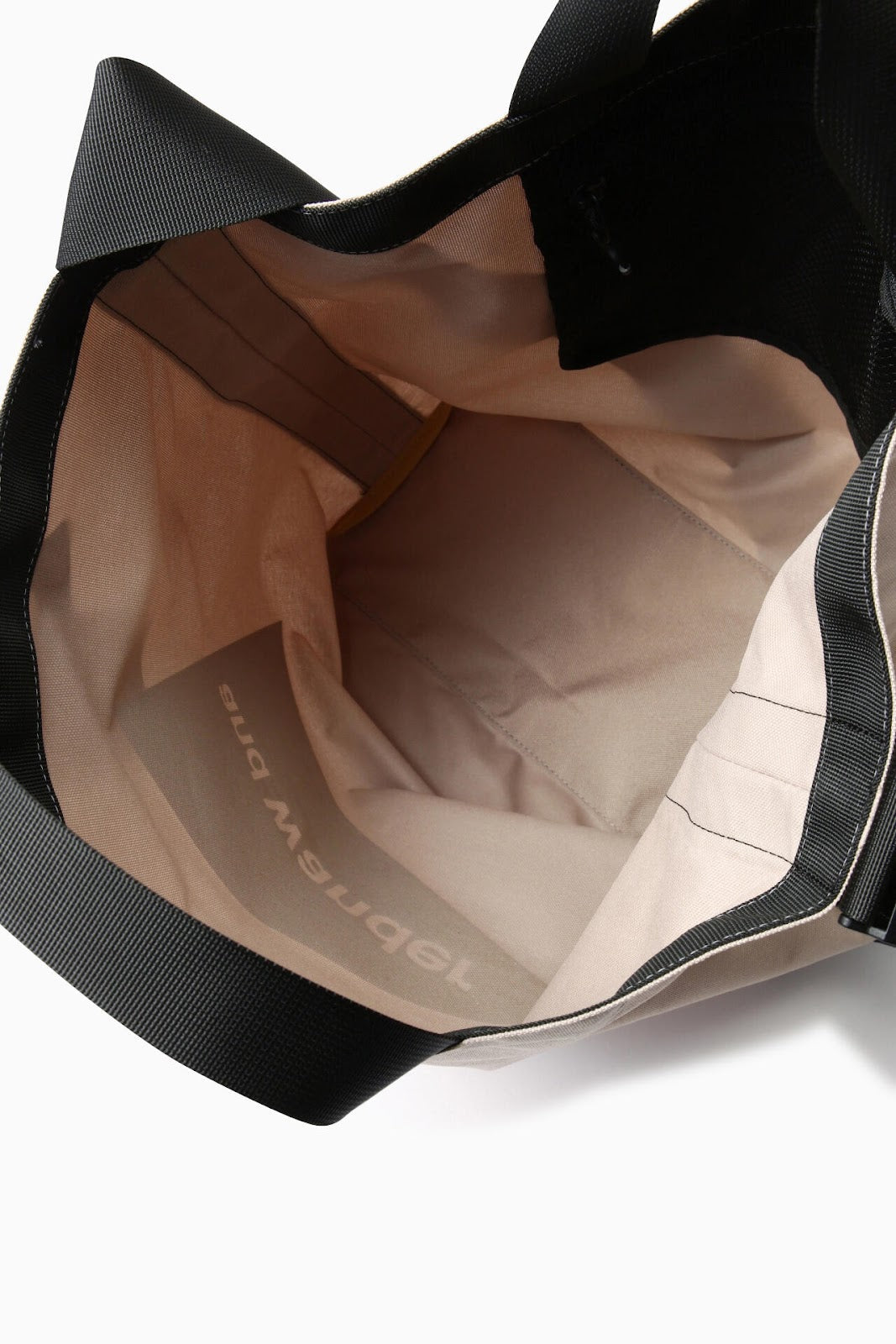 AND WANDER RECYCLE OX TOTE BAG-BEIGE