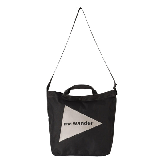 AND WANDER RECYCLE OX TOTE BAG-BLACK