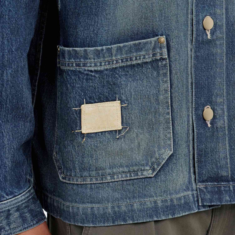 MADNESS REGENERATED 1960S 3P CHROE JACKET (MADE IN JAPAN)-INDIGO