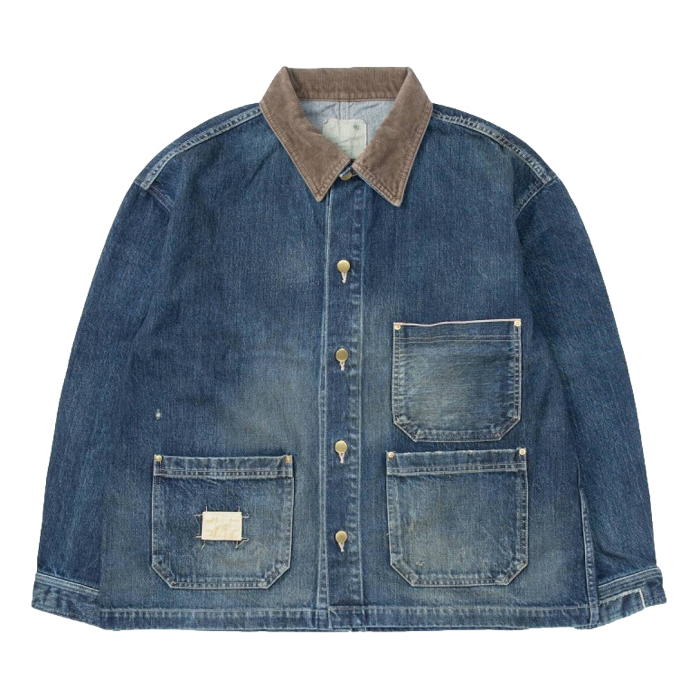 MADNESS REGENERATED 1960S 3P CHROE JACKET (MADE IN JAPAN)-INDIGO