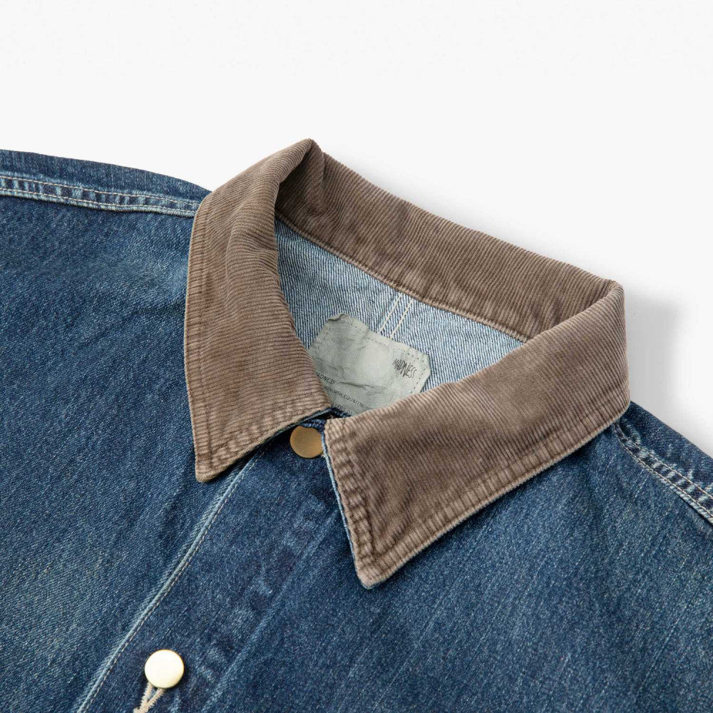 MADNESS REGENERATED 1960S 3P CHROE JACKET (MADE IN JAPAN)-INDIGO