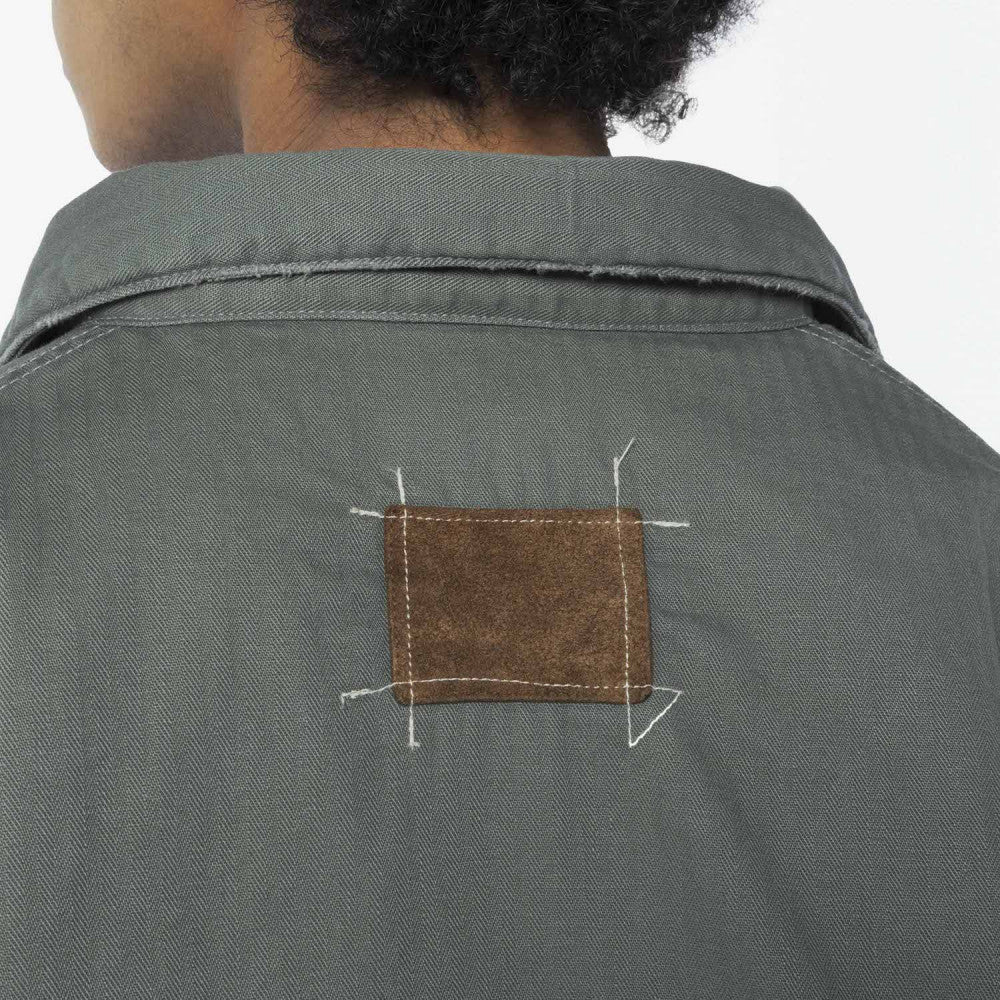 MADNESS REGENERATED 40'S P-47 UTILITY PADDED JACKET ( MADE IN JAPAN )-CHARCOAL