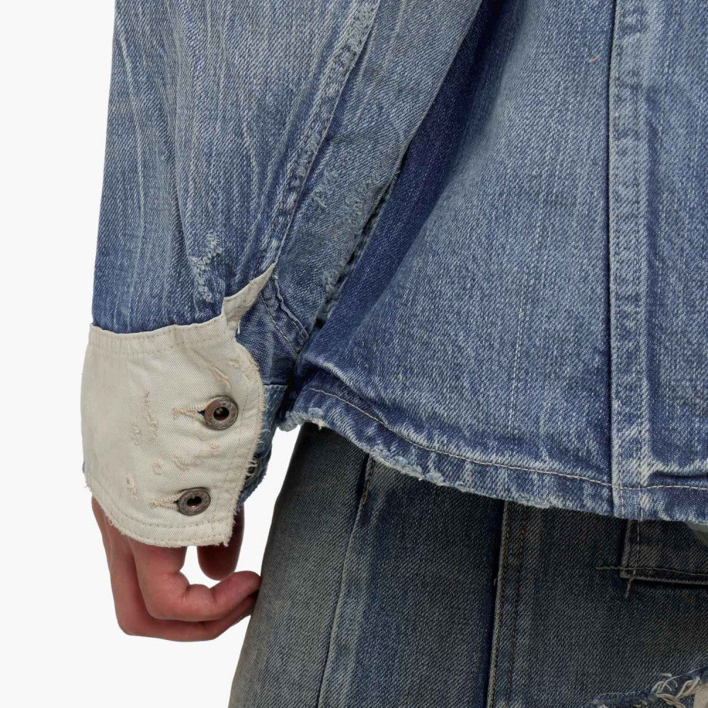 MADNESS REGENERATED 4P CHROE WORK JACKET (MADE IN JAPAN)-INDIGO