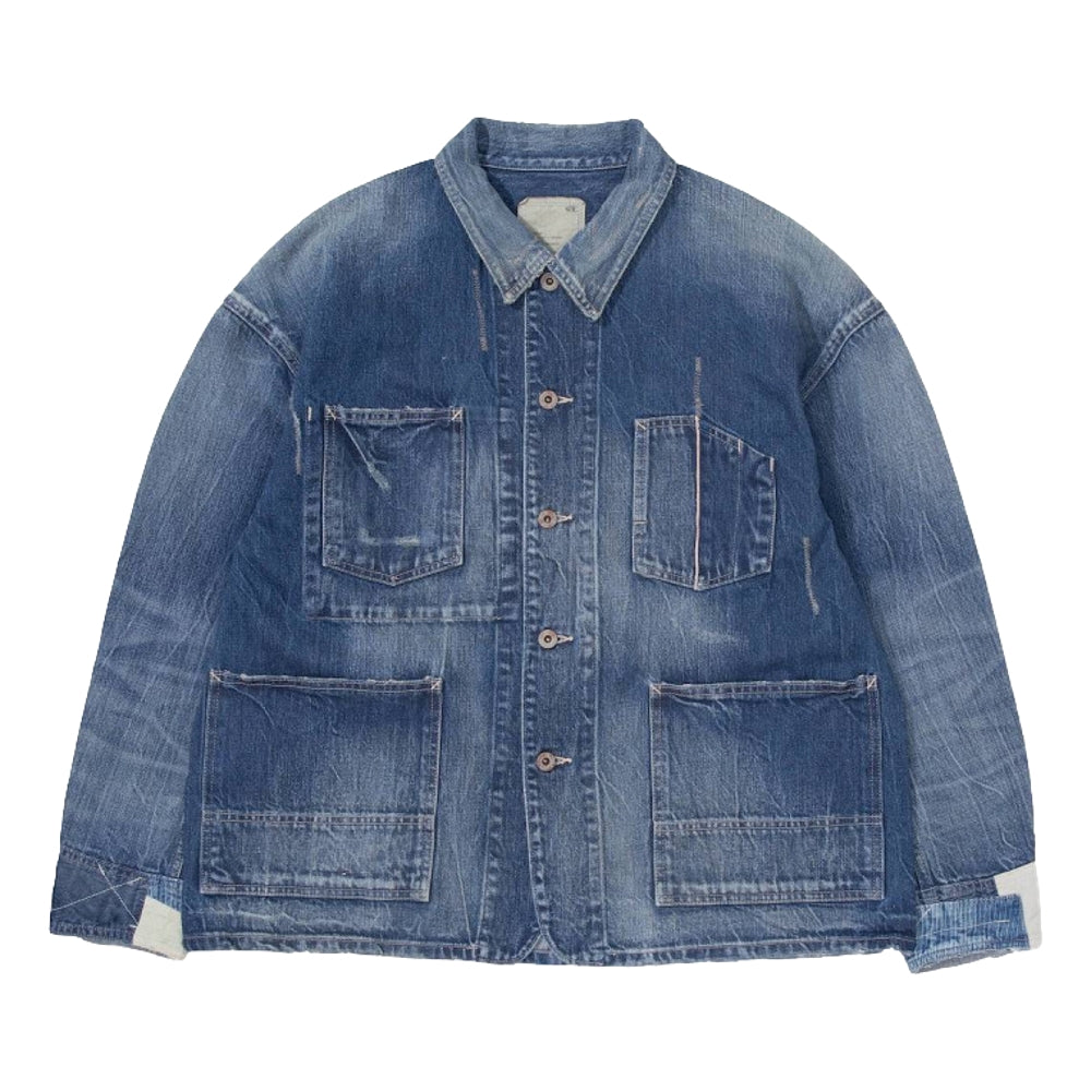 MADNESS REGENERATED 4P CHROE WORK JACKET (MADE IN JAPAN)-INDIGO