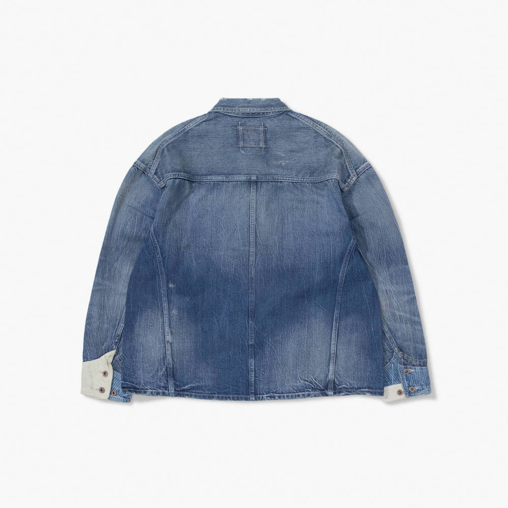 MADNESS REGENERATED 4P CHROE WORK JACKET (MADE IN JAPAN)-INDIGO