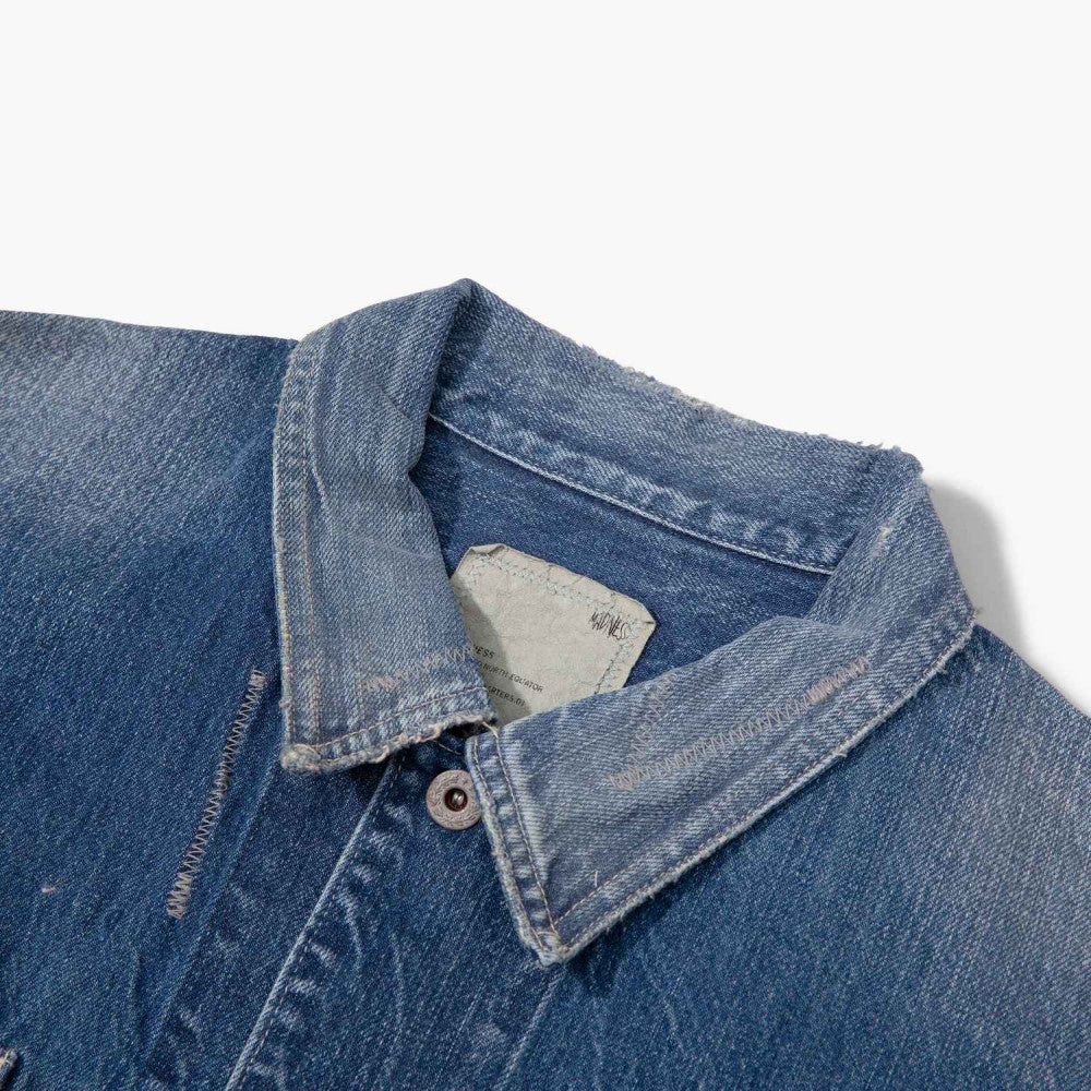 MADNESS REGENERATED 4P CHROE WORK JACKET (MADE IN JAPAN)-INDIGO