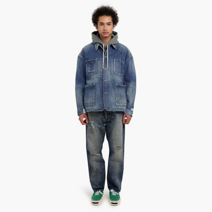 MADNESS REGENERATED 4P CHROE WORK JACKET (MADE IN JAPAN)-INDIGO