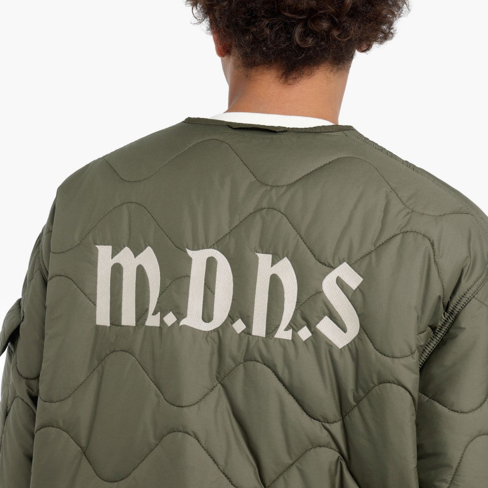 MADNESS REGENERATED FIELD LINER JACKET-GREEN