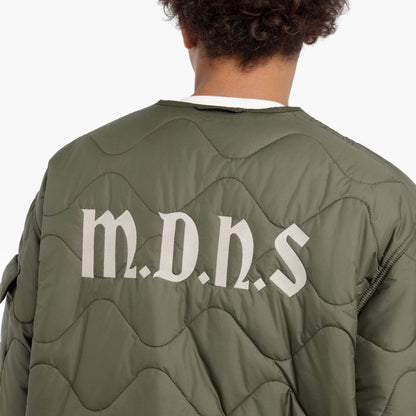 MADNESS REGENERATED FIELD LINER JACKET-GREEN
