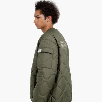 MADNESS REGENERATED FIELD LINER JACKET-GREEN