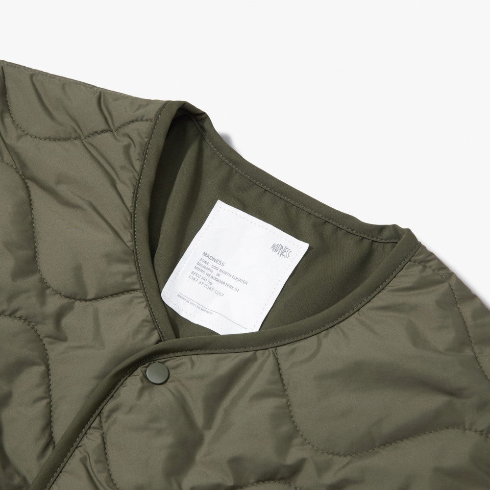 MADNESS REGENERATED FIELD LINER JACKET-GREEN
