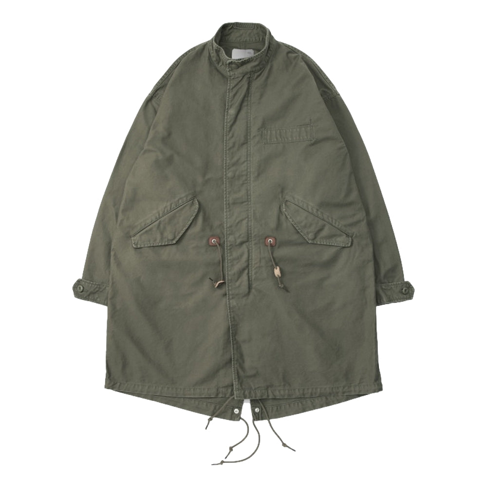 MADNESS REGENERATED M-65 FISHTAIL PARKA (MADE IN JAPAN)-GREEN