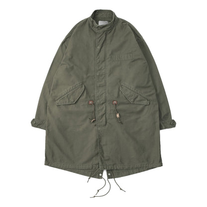 MADNESS REGENERATED M-65 FISHTAIL PARKA (MADE IN JAPAN)-GREEN