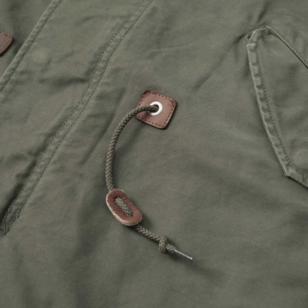 MADNESS REGENERATED M-65 FISHTAIL PARKA (MADE IN JAPAN)-GREEN