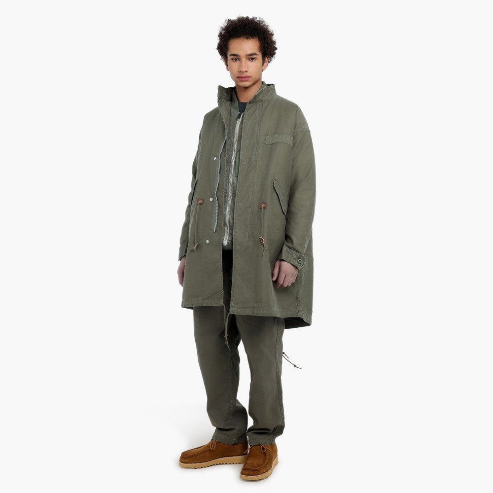 MADNESS REGENERATED M-65 FISHTAIL PARKA (MADE IN JAPAN)-GREEN