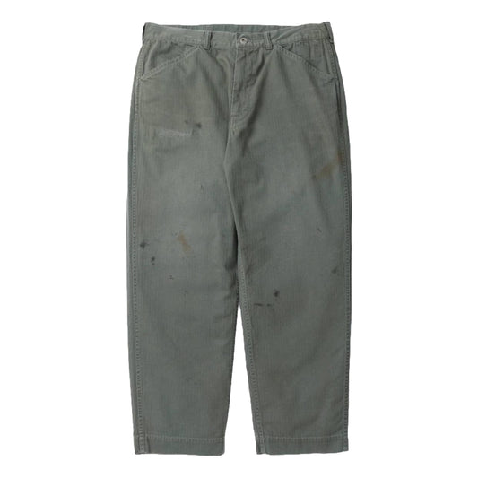 MADNESS REGENERATED P-41 TROUSERS ( MADE IN JAPAN )-CHARCOAL