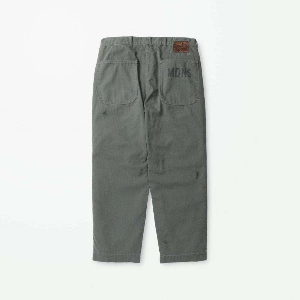 MADNESS REGENERATED P-41 TROUSERS ( MADE IN JAPAN )-CHARCOAL