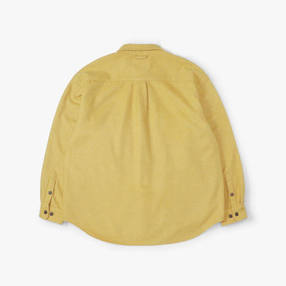 MADNESS RETRO WOOL MIX OVERSHIRT (FABRIC BY JAPAN)-YELLOW