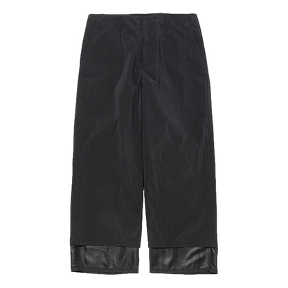 MEANSWHILE REVERSIBLE LINING PANT-OFF BLACK