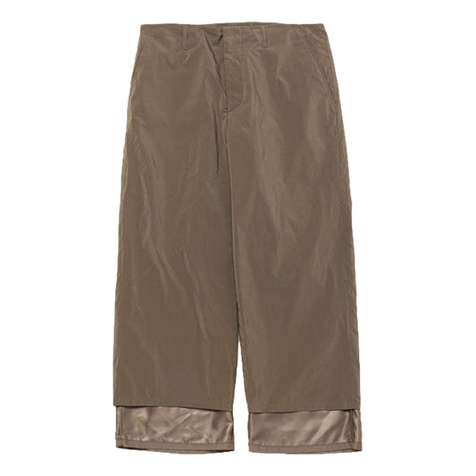 MEANSWHILE REVERSIBLE LINING PANT-KHAKI
