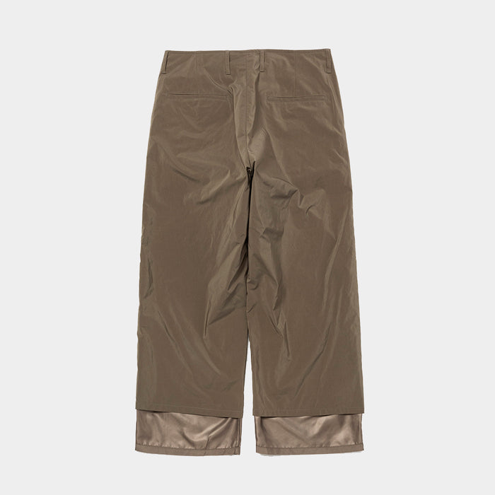 MEANSWHILE REVERSIBLE LINING PANT-KHAKI