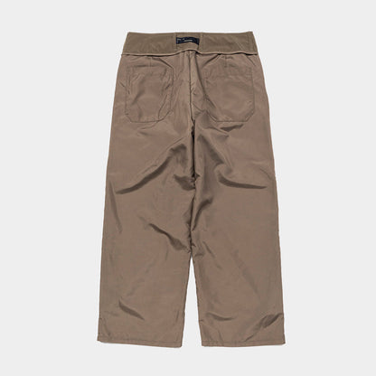 MEANSWHILE REVERSIBLE LINING PANT-KHAKI