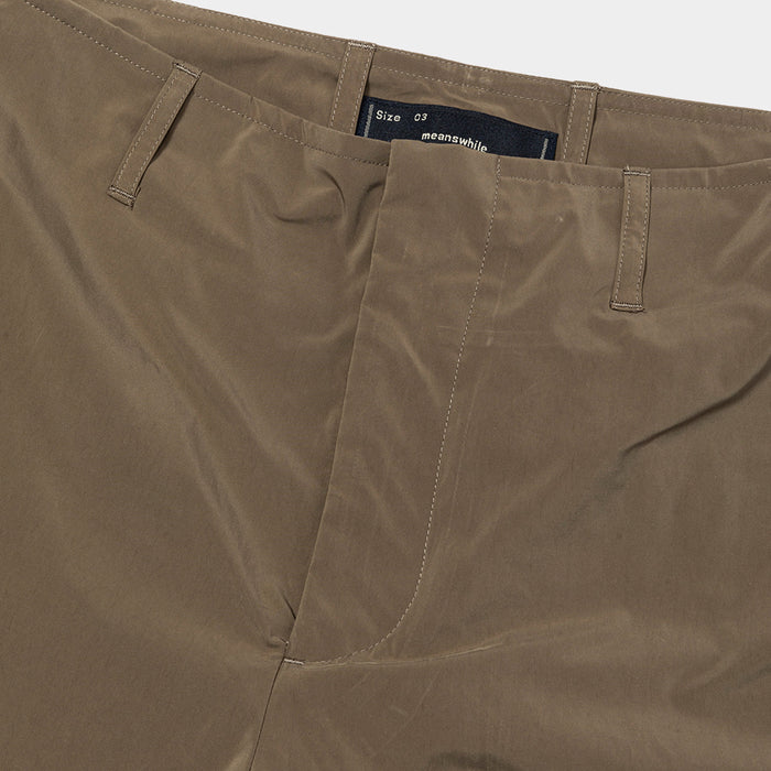 MEANSWHILE REVERSIBLE LINING PANT-KHAKI