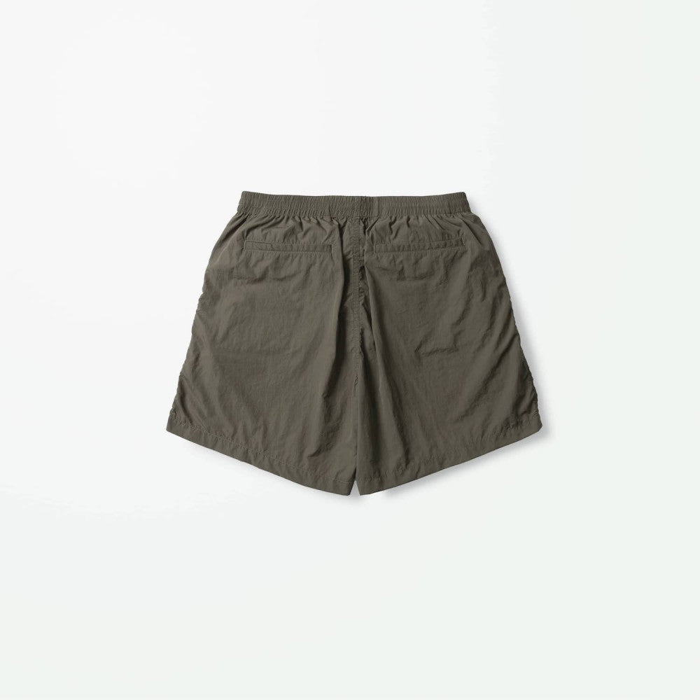MADNESS RHOMBUS LOGO NYLON ESSENTIAL SHORTS (17")-SAND
