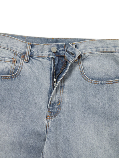 THIS IS NEVER THAT REGULAR JEANS-WASHED BLUE