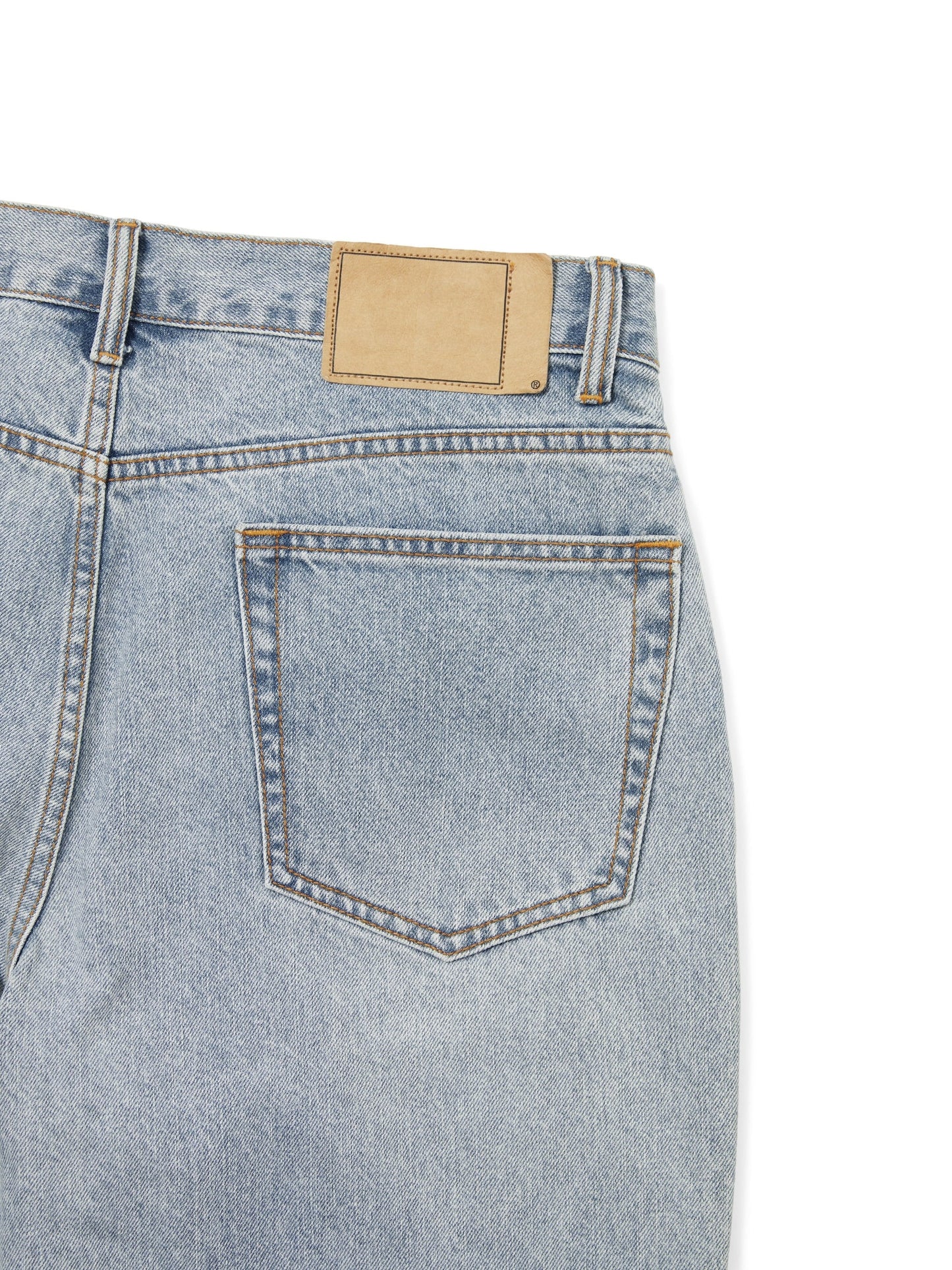 THIS IS NEVER THAT REGULAR JEANS-WASHED BLUE