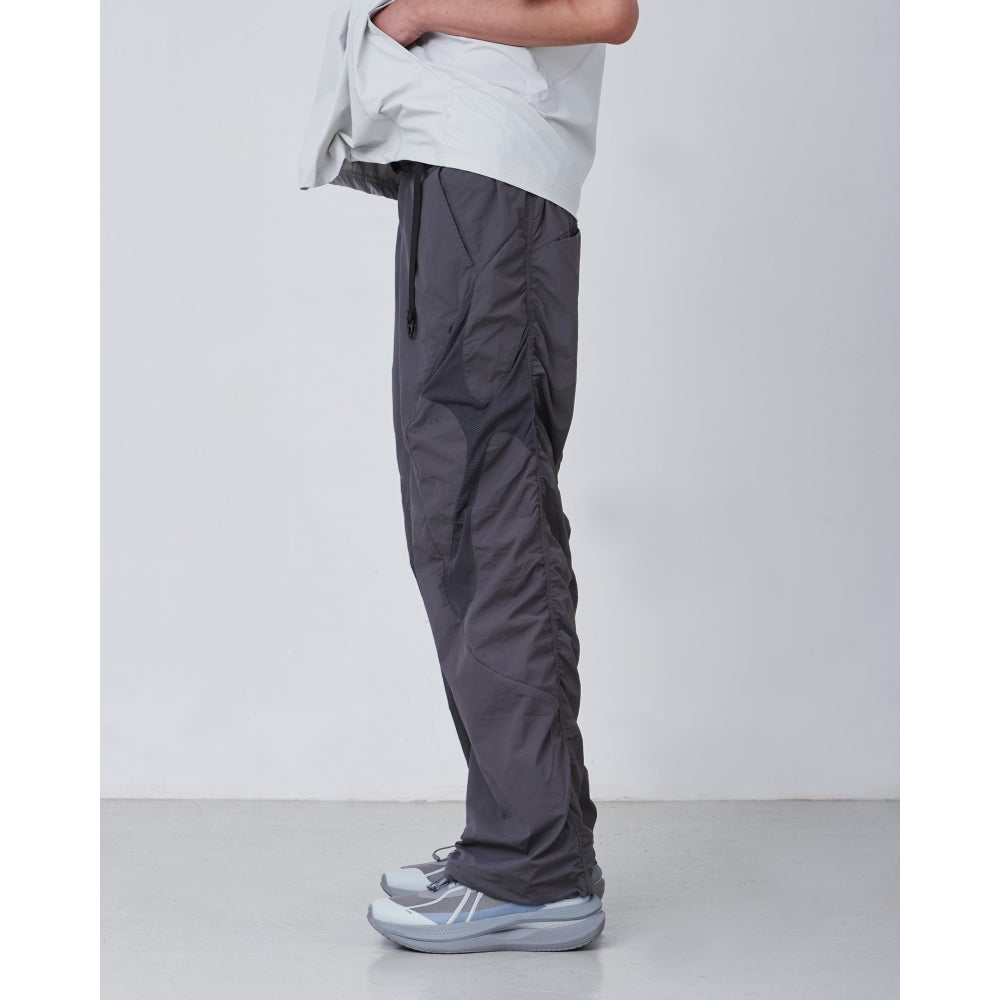 NINE POINT NINE REMNANT MESH PANTS-GREY