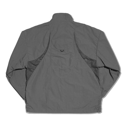 NINE POINT NINE REMNANT MESH TRAINER JACKET-GREY