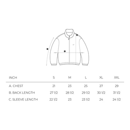 NINE POINT NINE REMNANT MESH TRAINER JACKET-GREY